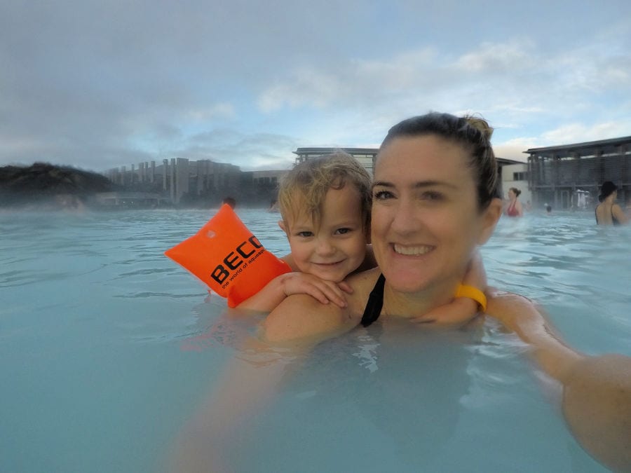 The Blue Lagoon with kids