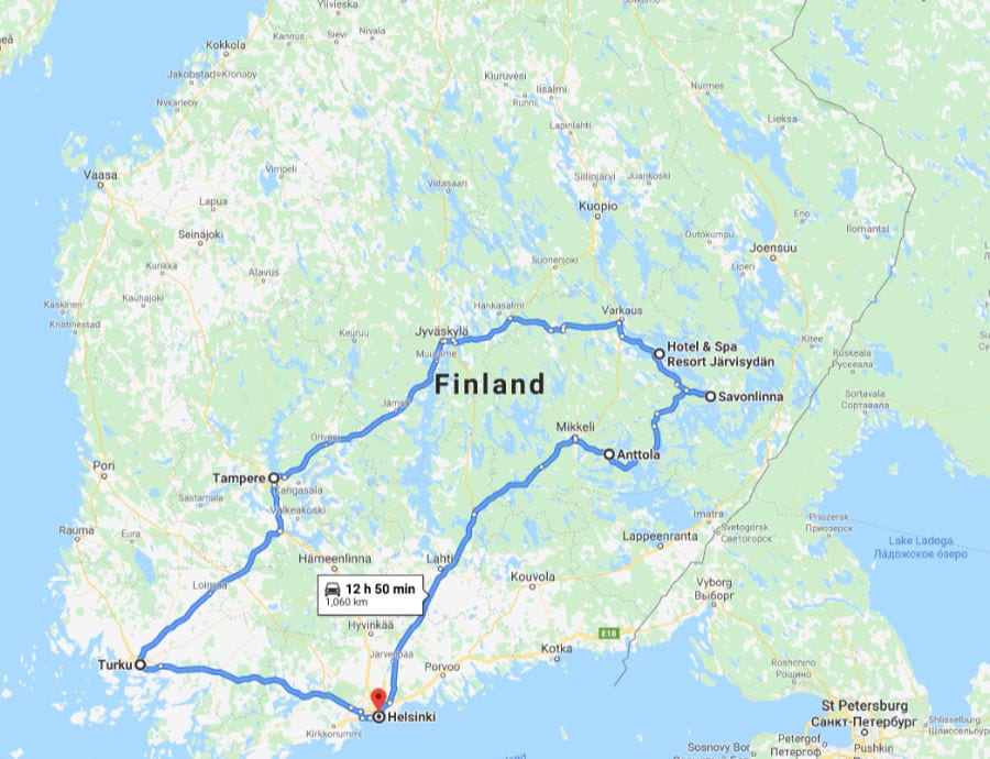 Finland Road Trip