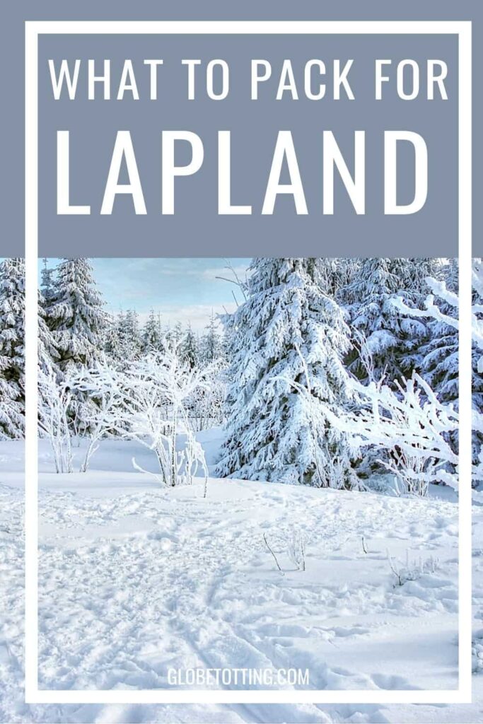 What to pack for Lapland
