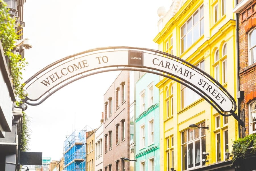 Famous Streets in London