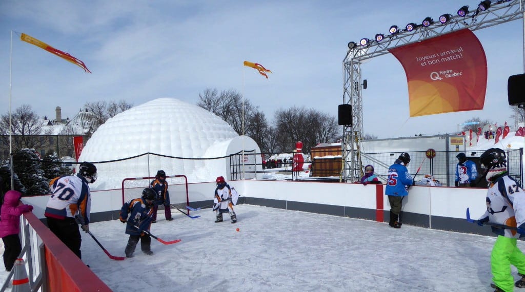 Quebec Winter Carnival activities