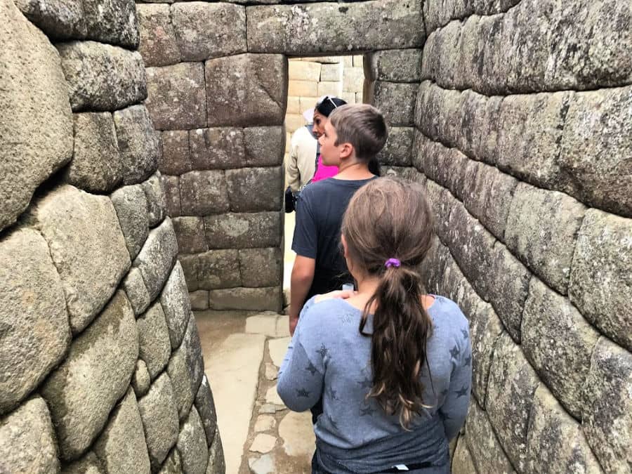 Machu Picchu with kids