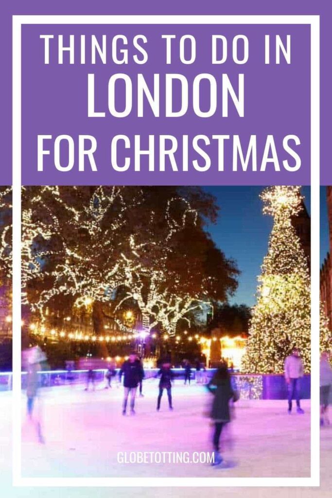 Christmas in London with kids