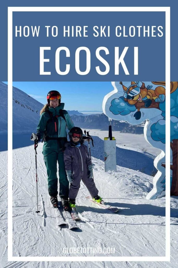 Hire ski clothes with EcoSki