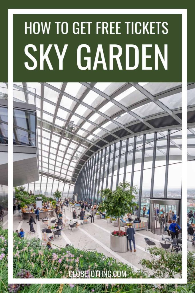 how to get free tickets to the sky garden