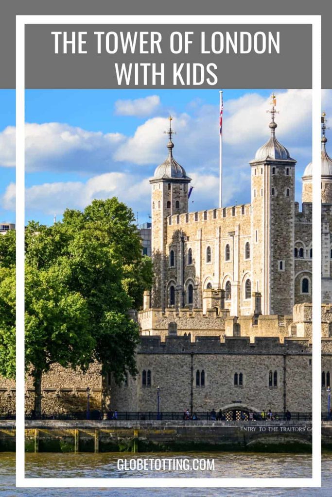 Tower of London with kids
