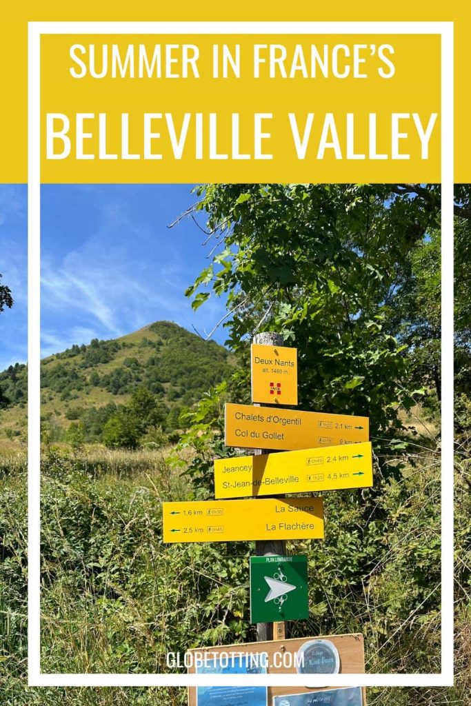Summer in France's Belleville Valley