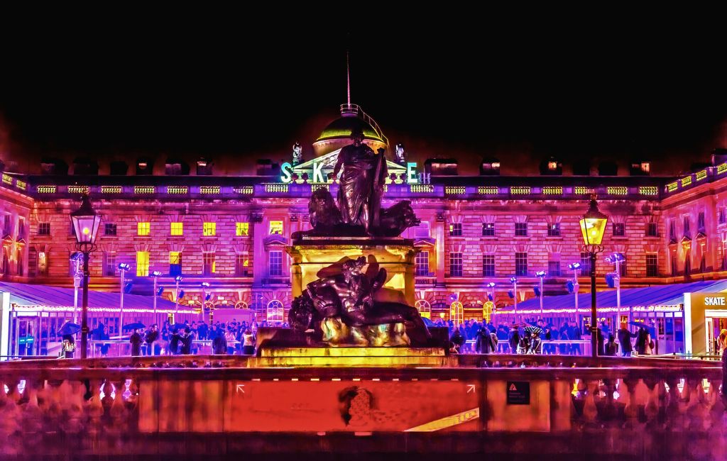 Where to go ice skating in London at Christmas Deposit Photos