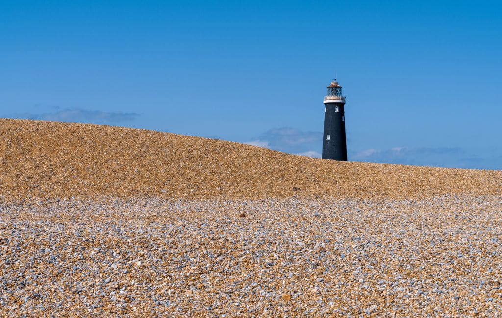 Beaches near London  Dungeness Deposit Photos