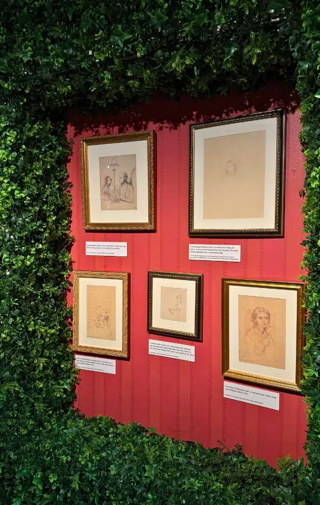 Drawings of Florence and her sister on display The Florence Nightingale Museum, London