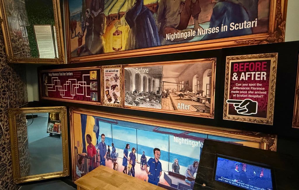 Games for kids at The Florence Nightingale Museum, London