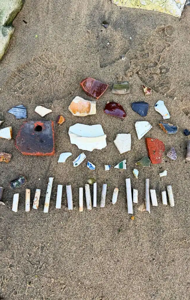 items found while mudlarking in London