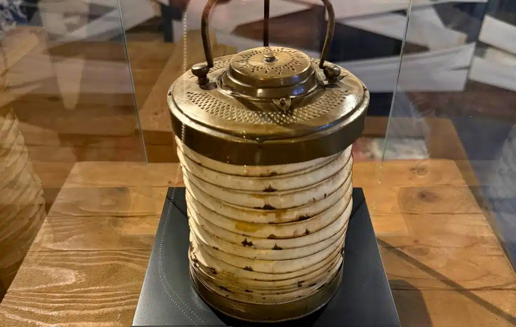 Florence Nightingale's lamp at the Florence Nightingale Museum