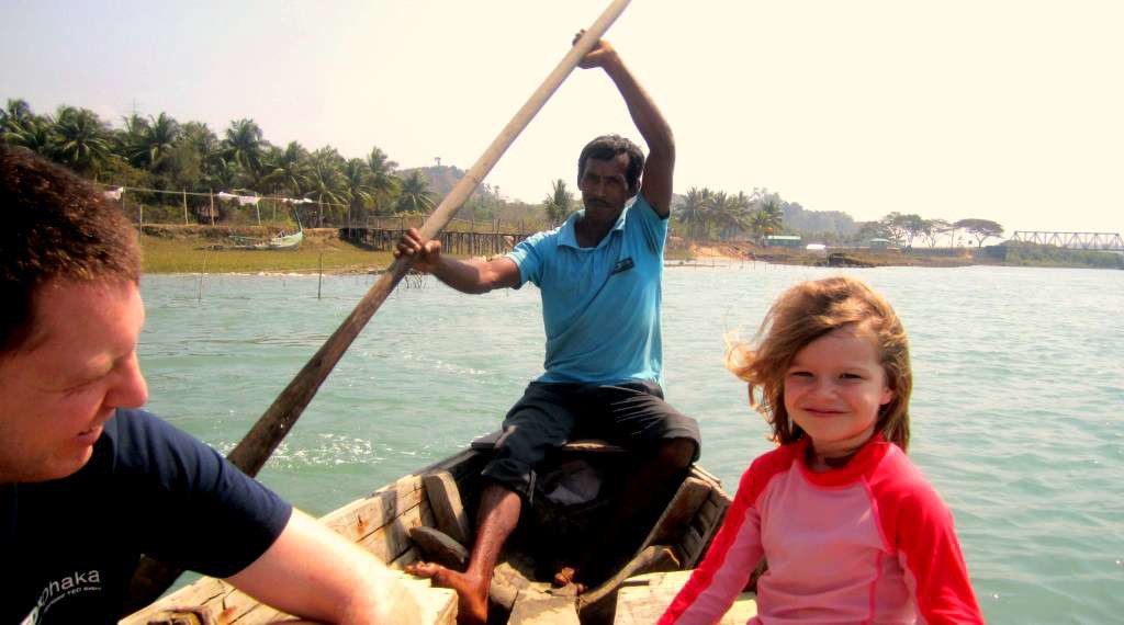 Boat ride, family adventure, Bangladesh