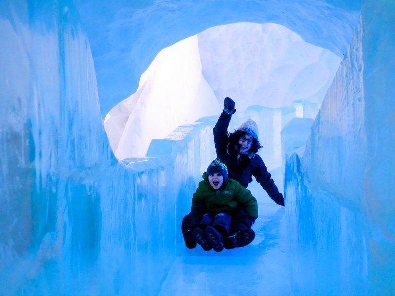 Staying at Quebec's Ice Hotel With Kids